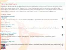 Tablet Screenshot of dusuncekahvesi.net